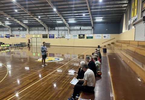 Knee OA Session with Basketball South Australia